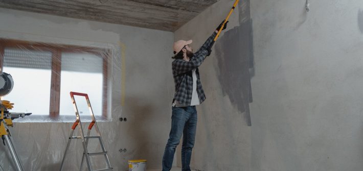 Etape pour peindre une maison